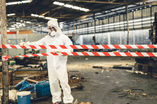 Professional Odor Removal technician working in Lindon, UT